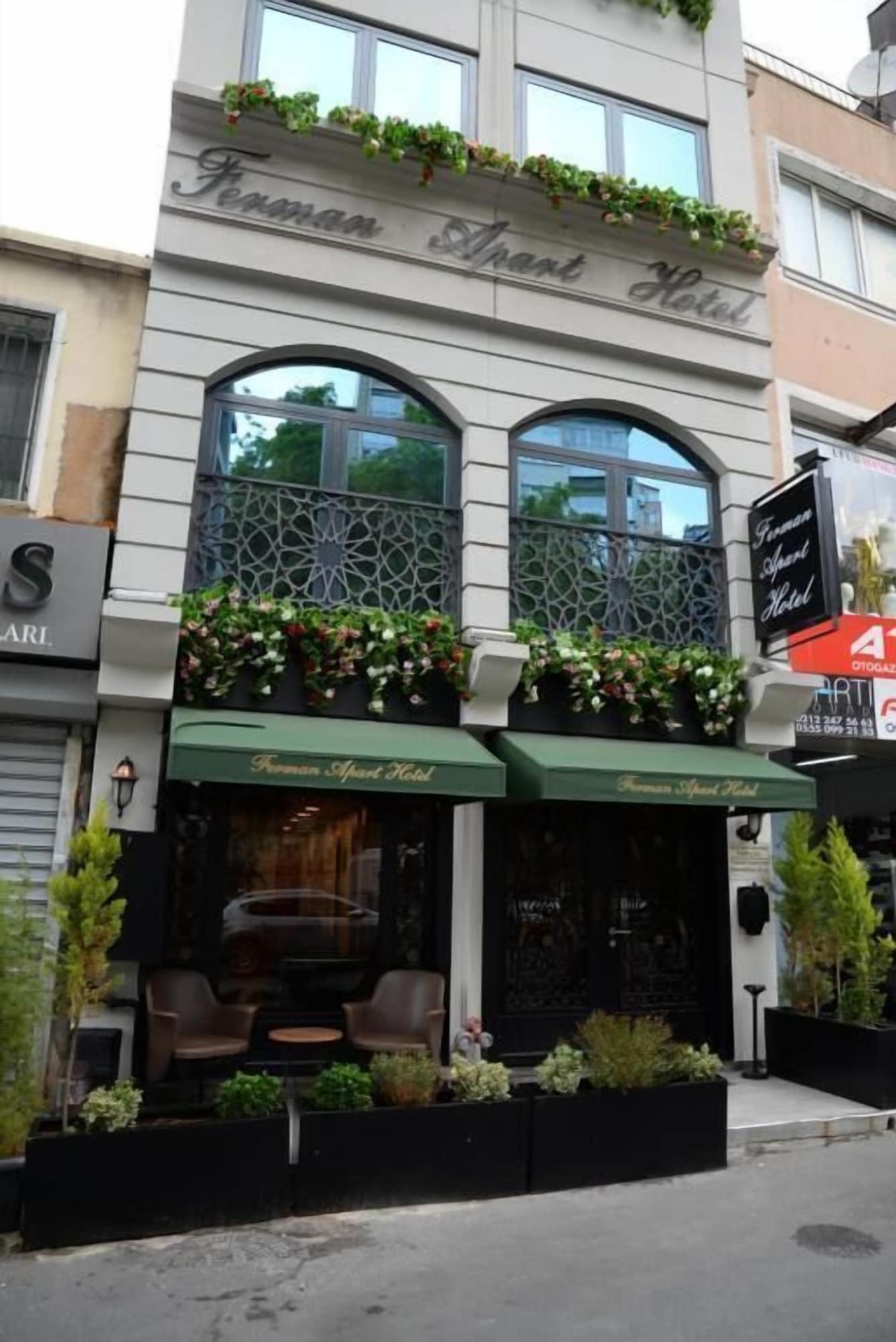 Ferman Apart Hotel Sisli Harbiye Esterno foto